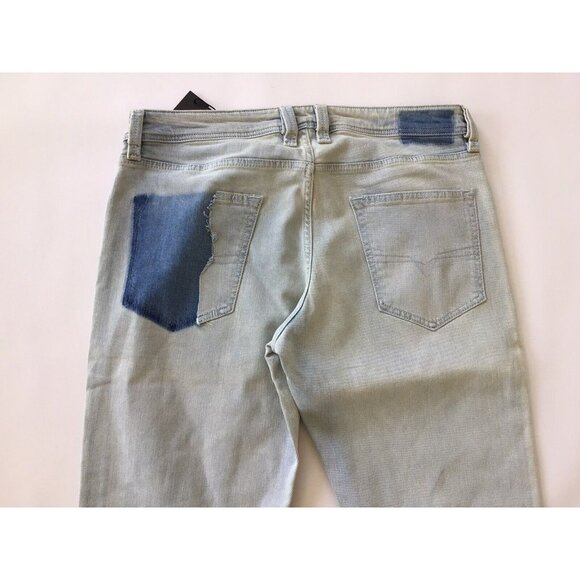 $228 Diesel Men's Larkee-Beex-R 084TK Regular Tapered Light Jeans Size W27 X L32 - Picture 10 of 12